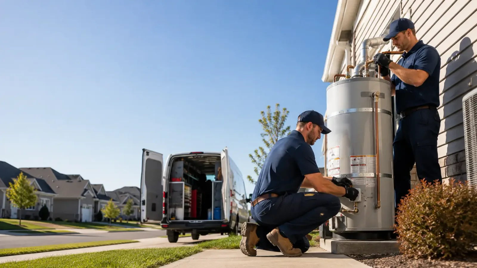 Water Heater Installation in Tenstrike, MN
